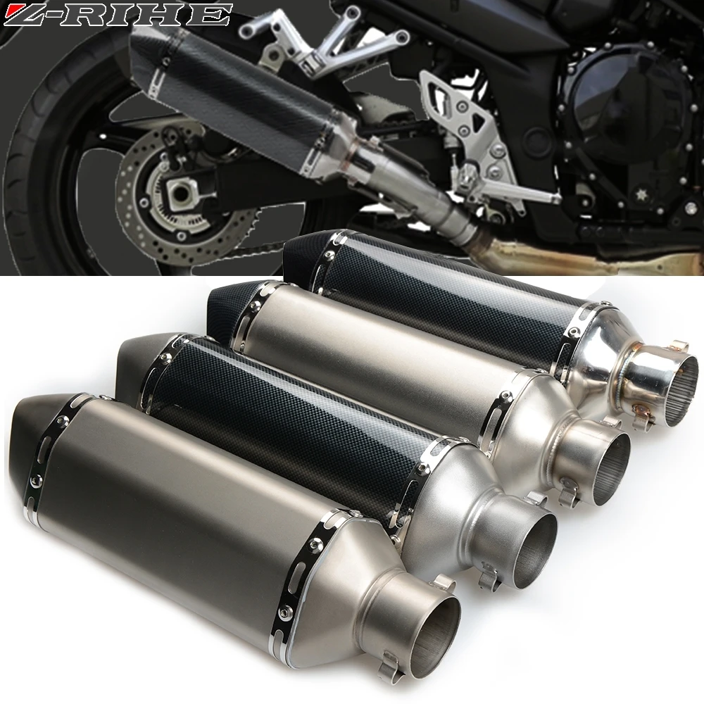 36MM-51MM Escape Moto Motorcycle Motorcross Scooter Exhaust Pipe Muffler with DB Killer for Suzuki GSX R 1000 600 700 SV 650
36MM-51MM Escape Moto Motorcycle Motorcross Scooter Exhaust Pipe Muffler with DB Killer for Suzuki GSX R 1000 600 700 SV 650