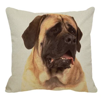 XUNYU English Mastiff Dog Pattern Linen Pillow Case Home Sofa Square Decorative Pillows Cover Animal Cushion Cover 45X45cm AC091
XUNYU English Mastiff Dog Pattern Linen Pillow Case Home Sofa Square Decorative Pillows Cover Animal Cushion Cover 45X45cm AC091