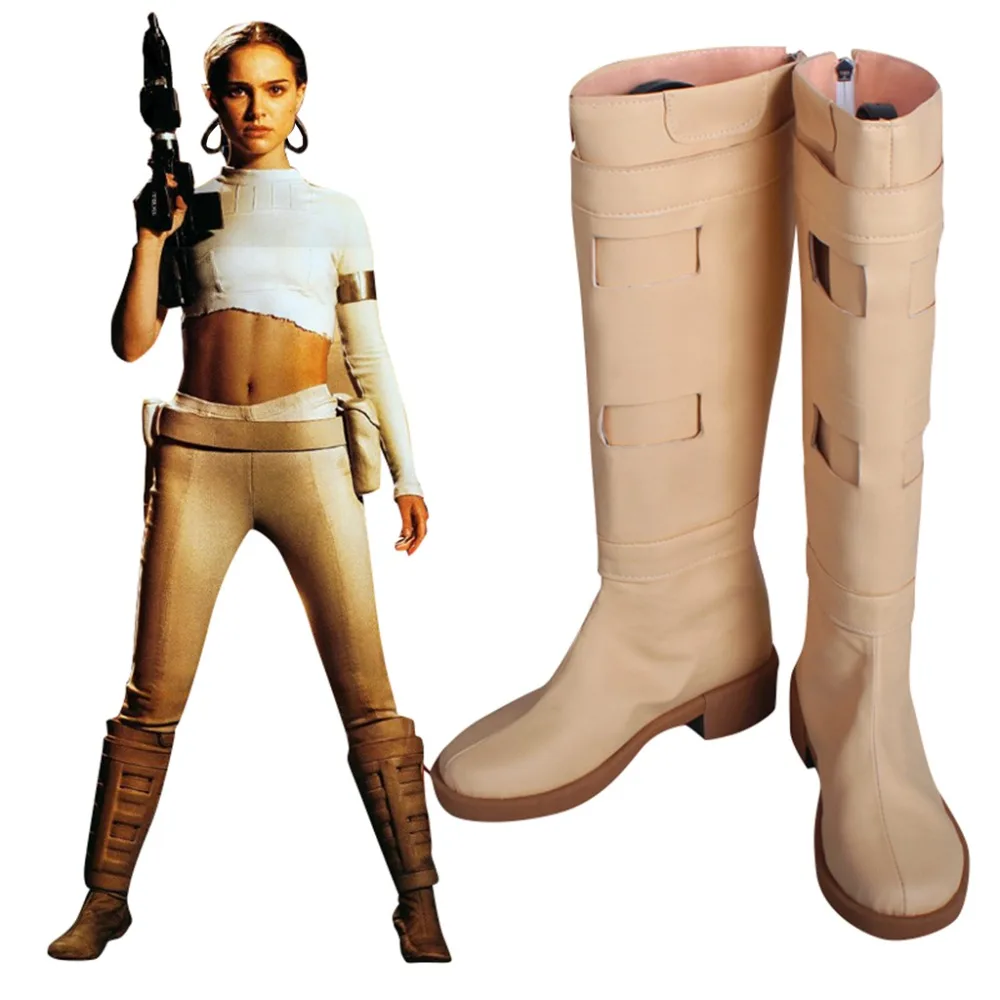 Star Wars Princess Padme Naberrie Amidala Cosplay Shoes Boots Superhero Halloween Carnival Party Costume Accessories For Women
Star Wars Princess Padme Naberrie Amidala Cosplay Shoes Boots Superhero Halloween Carnival Party Costume Accessories For Women