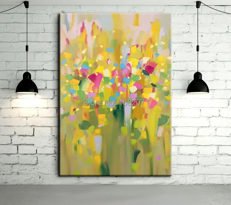 Professional Factory Wholesale High Quality Handmade Abstract Field Of Flowers Oil Painting On Canvas For Living Room Decoration
Professional Factory Wholesale High Quality Handmade Abstract Field Of Flowers Oil Painting On Canvas For Living Room Decoration