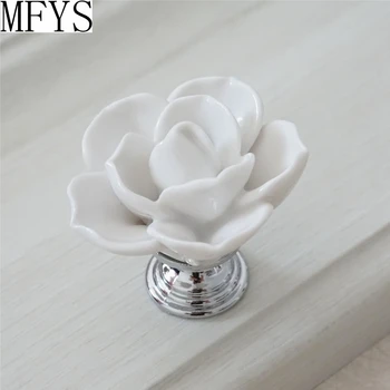 White Flower Knob Dresser Knobs Drawer Pulls Handles Silver / Kitchen Cabinet Knobs Handle Ceramic Rustic Rose Lotus Hardware
White Flower Knob Dresser Knobs Drawer Pulls Handles Silver / Kitchen Cabinet Knobs Handle Ceramic Rustic Rose Lotus Hardware