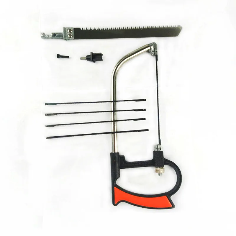 Multi-purpose mini hacksaw model woodworking line saw manual devil saw can be replaced with multi-type saw blade
Multi-purpose mini hacksaw model woodworking line saw manual devil saw can be replaced with multi-type saw blade