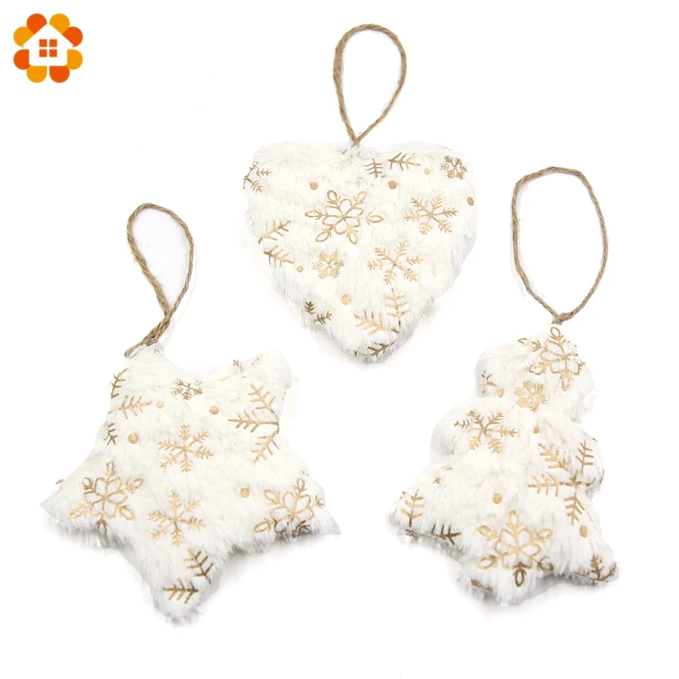 1PC Cute White&Gold Heart&Star&Tree Pendants Christmas Pendant Ornaments For Home Christmas Party Decorations Supplies Kids Gift
1PC Cute White&Gold Heart&Star&Tree Pendants Christmas Pendant Ornaments For Home Christmas Party Decorations Supplies Kids Gift