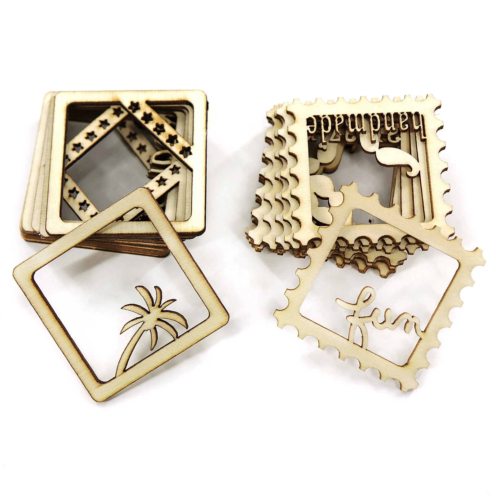 10pcs Wood Photo Frame Pendant Laser Cut Handmade Holiday Words DIY Craft Scrapbooking Baby Shower Wedding Party Home Decor
10pcs Wood Photo Frame Pendant Laser Cut Handmade Holiday Words DIY Craft Scrapbooking Baby Shower Wedding Party Home Decor