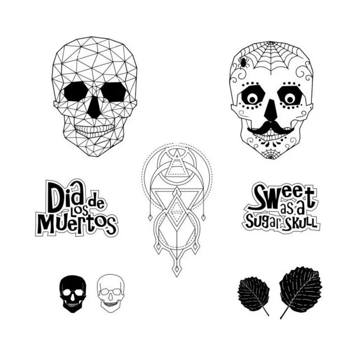 Skull stamp Clear Stamp for Scrapbooking Transparent Silicone Rubber DIY Photo Album Decor Z82
Skull stamp Clear Stamp for Scrapbooking Transparent Silicone Rubber DIY Photo Album Decor Z82