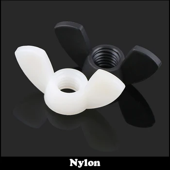 M4 M5 M6 M8 Black White Nylon Plastic DIN1587 Hand Twist Tighten Metric Thread Nuts Claw Butterfly Thumb Wing Nut
M4 M5 M6 M8 Black White Nylon Plastic DIN1587 Hand Twist Tighten Metric Thread Nuts Claw Butterfly Thumb Wing Nut