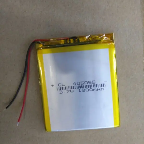 3.7v li po li-ion batteries 3 7 v Post 3.7V polymer lithium battery 405055 1800mAh GPS e-book charging treasure MP4/5 repair
3.7v li po li-ion batteries 3 7 v Post 3.7V polymer lithium battery 405055 1800mAh GPS e-book charging treasure MP4/5 repair