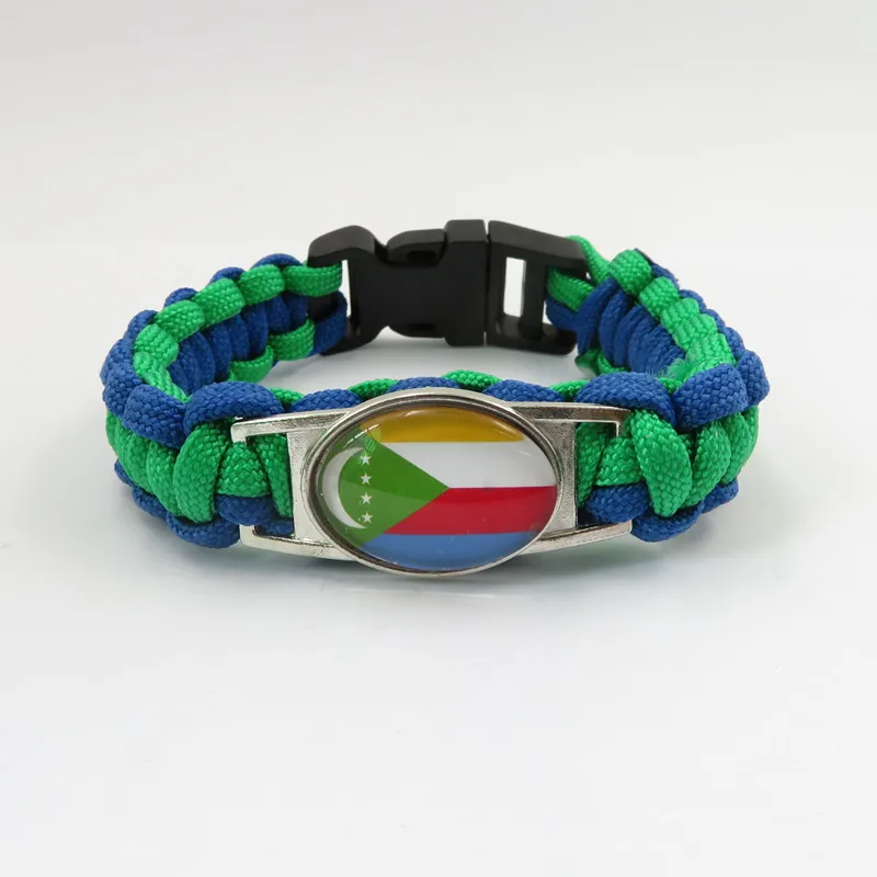 infinity love Comoros bracelet Comoros country bracelet fashion man and woman handmade rope bracelet Comoros bangles