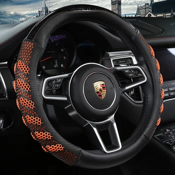 KKYSYELVA Breathable Auto Car Steering wheel Cover 38cm/15'' wheel covers inner accessories
KKYSYELVA Breathable Auto Car Steering wheel Cover 38cm/15'' wheel covers inner accessories