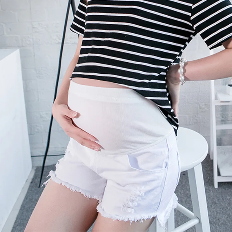 Summer Maternity Hold Short Jeans White Denim Shorts Pregnant Women Shorts Pants Hold Up Belly Hold Shots Maternity YL591
Summer Maternity Hold Short Jeans White Denim Shorts Pregnant Women Shorts Pants Hold Up Belly Hold Shots Maternity YL591