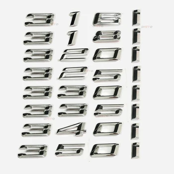 ABS Chrome Number Letter 3D logo for 318i 320i 323i 325i 328i 330i 335i 340i car rear bumper trunk emblem Badge 3D Stickers lid
ABS Chrome Number Letter 3D logo for 318i 320i 323i 325i 328i 330i 335i 340i car rear bumper trunk emblem Badge 3D Stickers lid