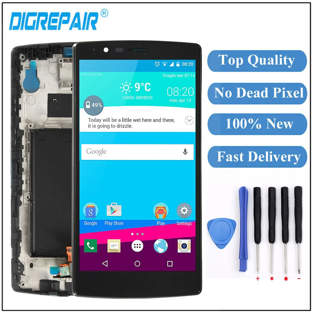 H810 LCD For LG G4 LCD H810 H811 H815 VS986 LS991 LCD Display Touch Screen Digitizer Assembly Replacement For LG G4 Display
H810 LCD For LG G4 LCD H810 H811 H815 VS986 LS991 LCD Display Touch Screen Digitizer Assembly Replacement For LG G4 Display