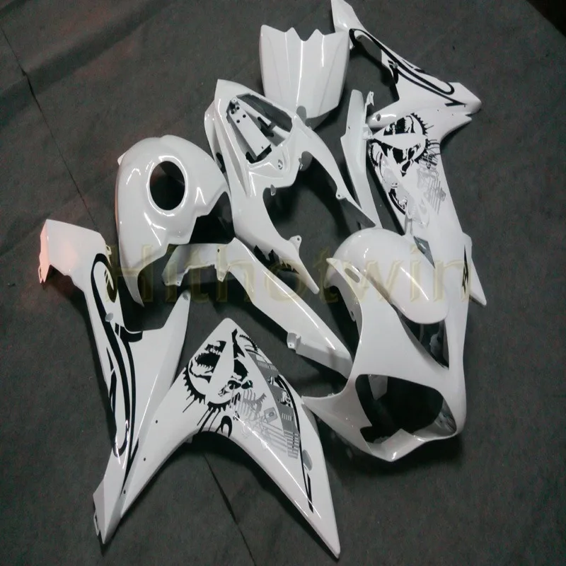 Custom-made Injection mold white ABS YZF R1 07-08 motorcycle Fairing for Yamaha YZF-R1 2007-2008 year
Custom-made Injection mold white ABS YZF R1 07-08 motorcycle Fairing for Yamaha YZF-R1 2007-2008 year