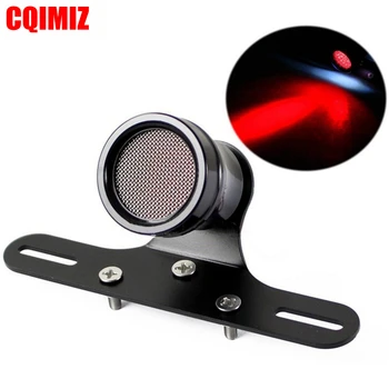 12V Retro Black Motorcycle LED Grille Taillight License Number Plate Stop Lamp For Harley Cafe Racer Scrambler
12V Retro Black Motorcycle LED Grille Taillight License Number Plate Stop Lamp For Harley Cafe Racer Scrambler
