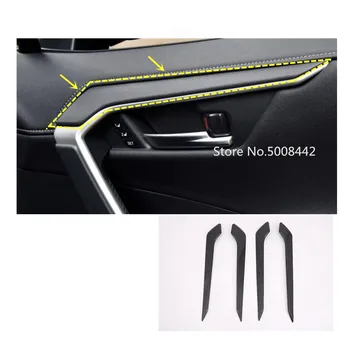 Car Carbon fibre molding door window glass inner panel armrest lift switch button trim frame 4pcs For Toyota RAV4 2019 2020
Car Carbon fibre molding door window glass inner panel armrest lift switch button trim frame 4pcs For Toyota RAV4 2019 2020