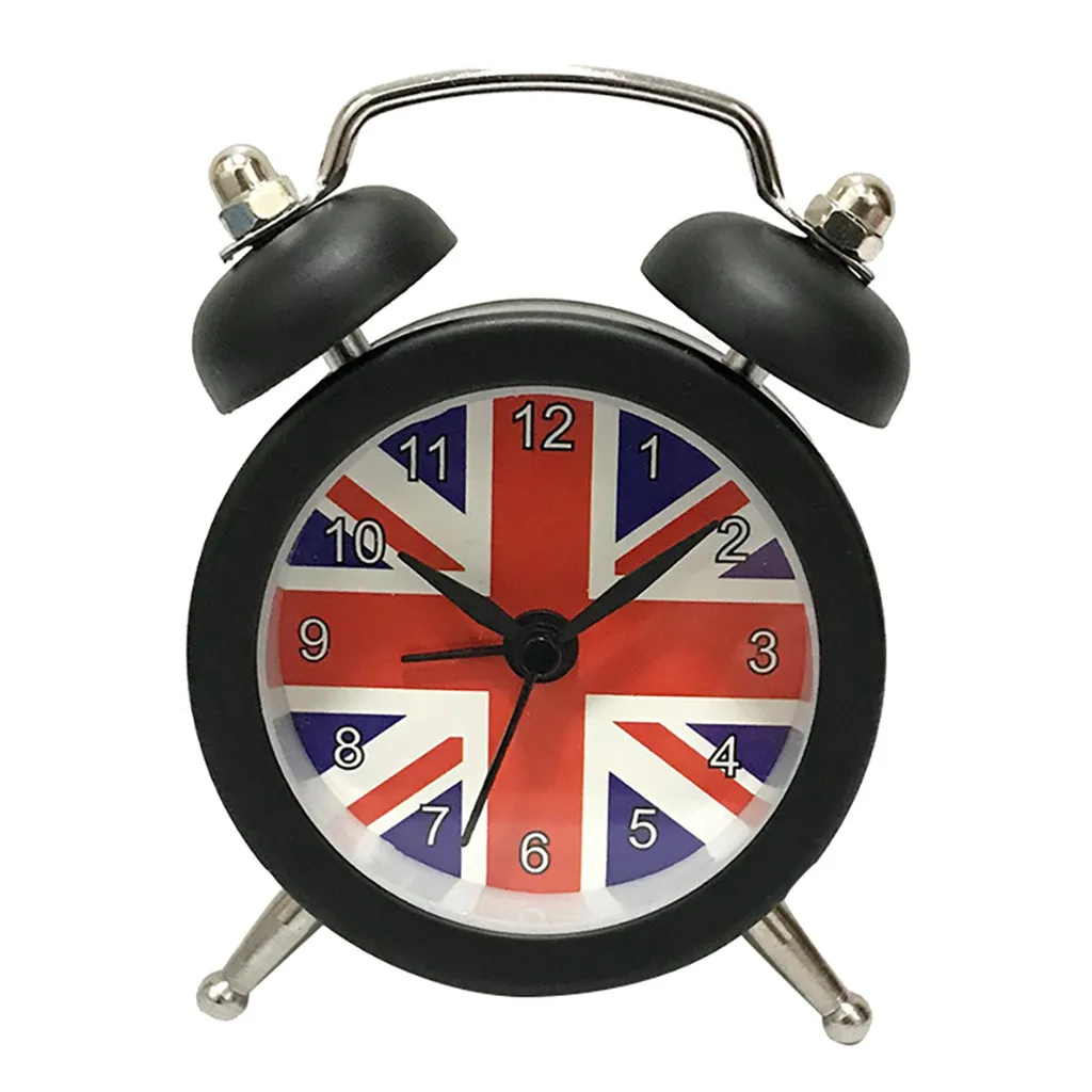 Portable Cute Mini Metal Round Anti-sleep Battery Alarm Clock Desktop Bedside Clock Travel Decoration Tool Accessories K15
Portable Cute Mini Metal Round Anti-sleep Battery Alarm Clock Desktop Bedside Clock Travel Decoration Tool Accessories K15