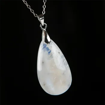 Natural Moonstone Blue Lights Gemstone Pendant Women Necklace Water Drop Bead Natural Stone Pendant 32*18*9mm
Natural Moonstone Blue Lights Gemstone Pendant Women Necklace Water Drop Bead Natural Stone Pendant 32*18*9mm