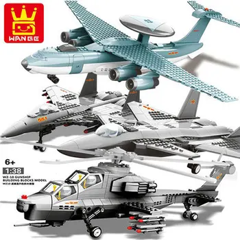Wange Army Military Early warning aircraft WZ-10 GUNSHIP HELICOPTER The US V-22 OSPREY TILTRTOR model bricks compatible
Wange Army Military Early warning aircraft WZ-10 GUNSHIP HELICOPTER The US V-22 OSPREY TILTRTOR model bricks compatible