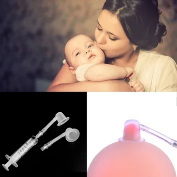 Women Retraction Flat Inverted Nipples Aspirator Puller Permanent Treatment Redress Correction Milk Breastfeeding
Women Retraction Flat Inverted Nipples Aspirator Puller Permanent Treatment Redress Correction Milk Breastfeeding