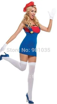 FREE SHIPPING MRS MARIO Adult women Costume fancy dress halloween costume S,M,L,XL,2XL
FREE SHIPPING MRS MARIO Adult women Costume fancy dress halloween costume S,M,L,XL,2XL