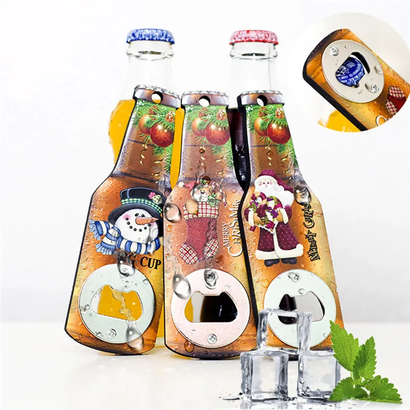 Beer Bottle Opener Creative Wooden Christmas Printed bottle opener keychain kichen accessories kichen Tool otwieracz do piwa O24
Beer Bottle Opener Creative Wooden Christmas Printed bottle opener keychain kichen accessories kichen Tool otwieracz do piwa O24