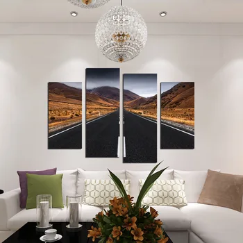 FOUR PC NO FRAME High speed asphalt road Oil Painting Printed Oil Painting On Canvas Oil Painting for Home Decor Wall Decor
FOUR PC NO FRAME High speed asphalt road Oil Painting Printed Oil Painting On Canvas Oil Painting for Home Decor Wall Decor