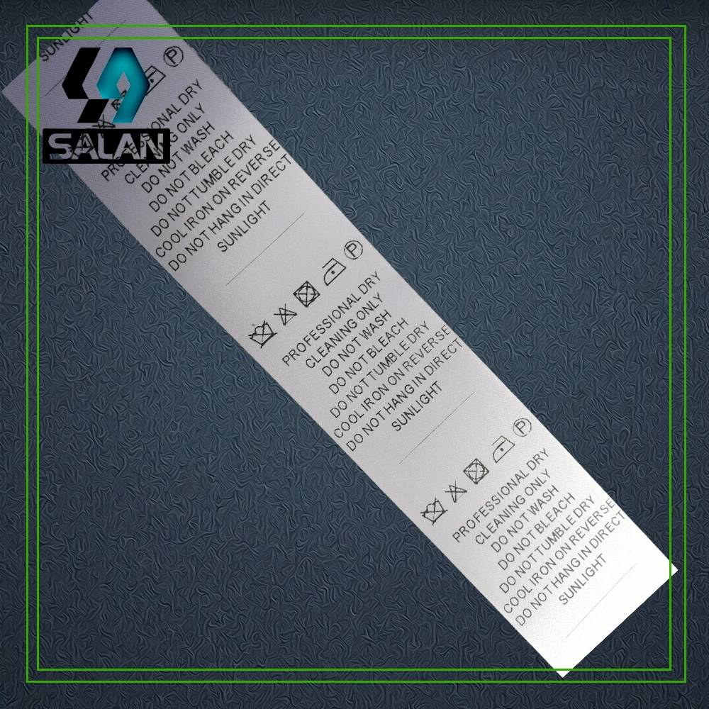 wholesale stock satin printed care labels Custom clothing labels printed sewing tags garment woven & printed tags Free Shipping
wholesale stock satin printed care labels Custom clothing labels printed sewing tags garment woven & printed tags Free Shipping