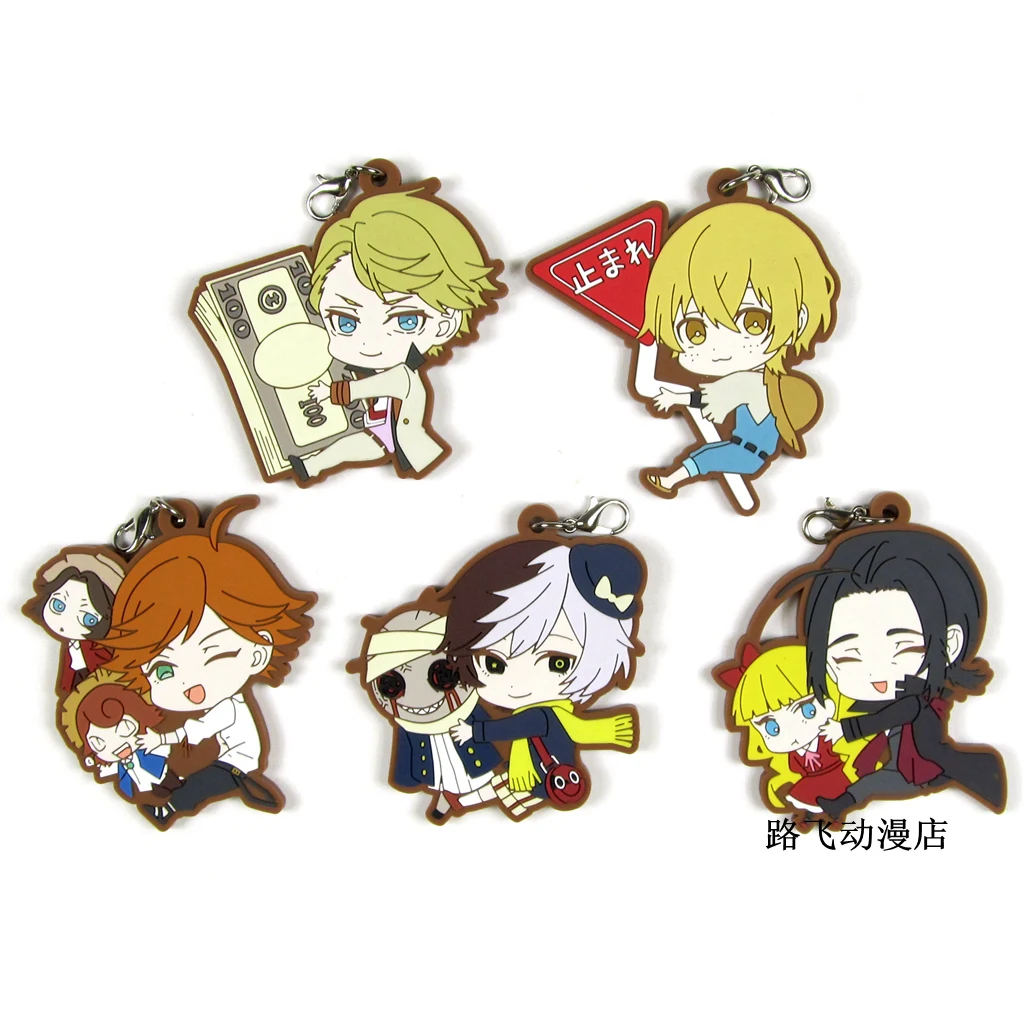 Bungo Stray Dogs Nakajima Atsushi Edogawa Ranpo Nakahara Chuya Action Figure Anime Model Rubber Keychain Pendant Gifts 6cm
Bungo Stray Dogs Nakajima Atsushi Edogawa Ranpo Nakahara Chuya Action Figure Anime Model Rubber Keychain Pendant Gifts 6cm