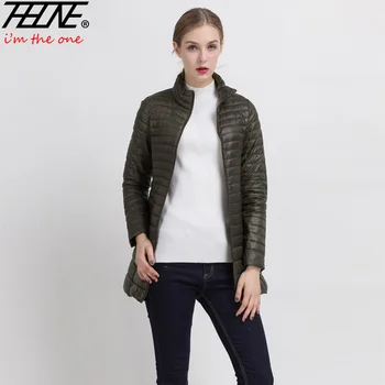 THHONE Long Down Jacket Women Parkas Stand Collar Light Padded Outwear Warm Overcoat Down Coat Female Ultralight Winter Jackets
THHONE Long Down Jacket Women Parkas Stand Collar Light Padded Outwear Warm Overcoat Down Coat Female Ultralight Winter Jackets