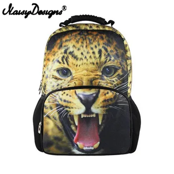 Noisydesigns Children cat Backpacks 3D Dog Leopard Printing Backpack for Men Boys Children School Rucksack Laptop Bagpack Male
Noisydesigns Children cat Backpacks 3D Dog Leopard Printing Backpack for Men Boys Children School Rucksack Laptop Bagpack Male