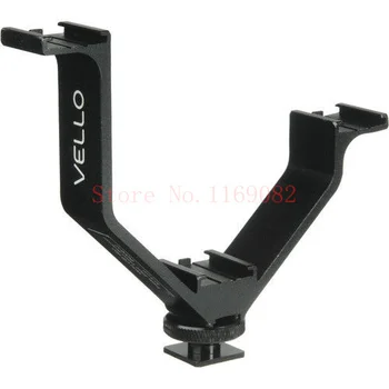 Easy Hood Middle 12.5cm Triple Hot Shoe V Mount Flash Bracket for Video Lights Microphones Monitors on Cameras and Camcorders
Easy Hood Middle 12.5cm Triple Hot Shoe V Mount Flash Bracket for Video Lights Microphones Monitors on Cameras and Camcorders