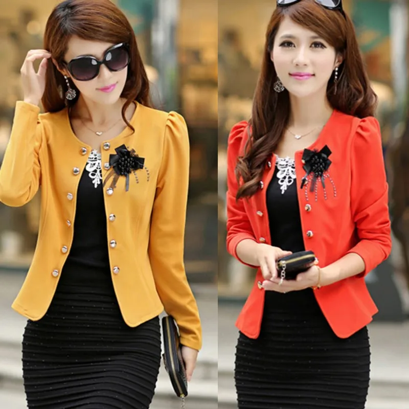 Hot Sale Spring and Autumn Women's Fashion Slim Office 3 Multi Flower Small Suit Jacket Large Size Women's Jacket blazer women
Hot Sale Spring and Autumn Women's Fashion Slim Office 3 Multi Flower Small Suit Jacket Large Size Women's Jacket blazer women