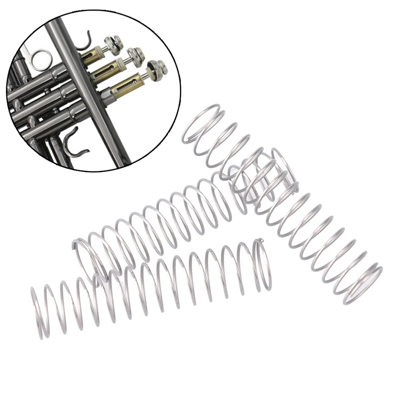 3Pcs Trumpet Piston Valve Spring Accessories Part Replacement Trumpet Spring Woodwind Instrument Parts
3Pcs Trumpet Piston Valve Spring Accessories Part Replacement Trumpet Spring Woodwind Instrument Parts