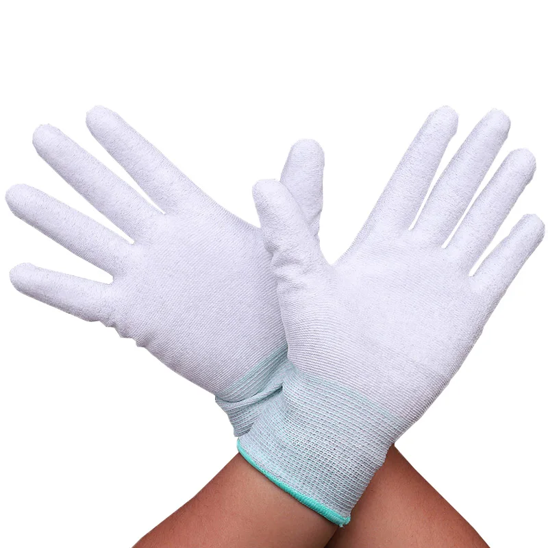 12 pair Antistatic Gloves Electronic Gloves Anti-static Dust-free Thin Section Knitted Gloves Wear Protective Protective Gloves
12 pair Antistatic Gloves Electronic Gloves Anti-static Dust-free Thin Section Knitted Gloves Wear Protective Protective Gloves