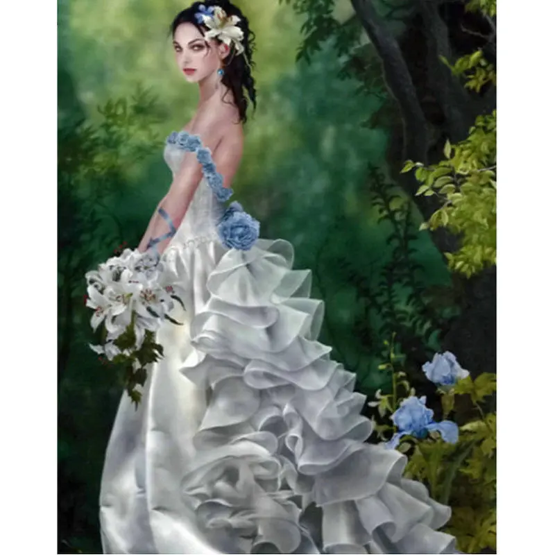 5D diy mosiac needlework bride diamond painting cross stitch Woman tulip full square rhinestone diamond embroidery pattern
5D diy mosiac needlework bride diamond painting cross stitch Woman tulip full square rhinestone diamond embroidery pattern