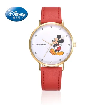 Disney Mickey mouse children boys girls leather quartz casual wristwatch students watches waterproof brown red pink blue
Disney Mickey mouse children boys girls leather quartz casual wristwatch students watches waterproof brown red pink blue