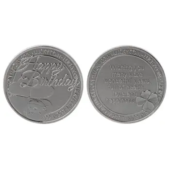 1Pc Happy Birthday Lucky Commemorative Coin Souvenir Challenge Collectible Coins Collection Art Craft Gifts
1Pc Happy Birthday Lucky Commemorative Coin Souvenir Challenge Collectible Coins Collection Art Craft Gifts
