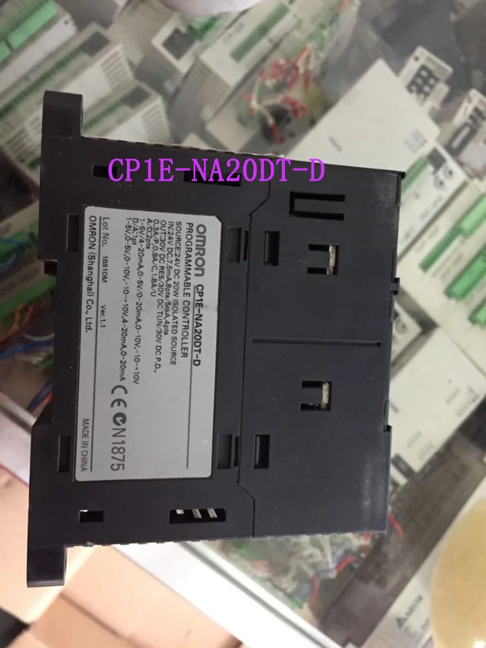 New Original CP1E-NA20DT-D CP1E PLC CPU for Omron Sysmac 20I/O 12DI 8DO Transistor CP1E NA20DT
New Original CP1E-NA20DT-D CP1E PLC CPU for Omron Sysmac 20I/O 12DI 8DO Transistor CP1E NA20DT