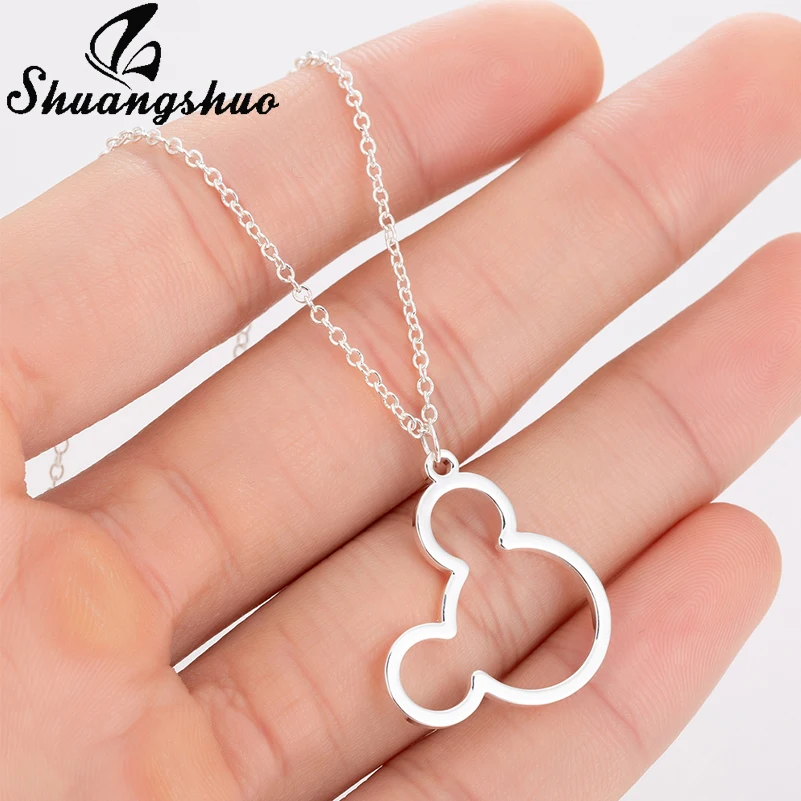 Shuangshuo Cute Mickey Necklaces for Women Animal Mouse Charm Jewelry Chain Choker Necklace & Pendant Christmas Gifts Bijoux
Shuangshuo Cute Mickey Necklaces for Women Animal Mouse Charm Jewelry Chain Choker Necklace & Pendant Christmas Gifts Bijoux