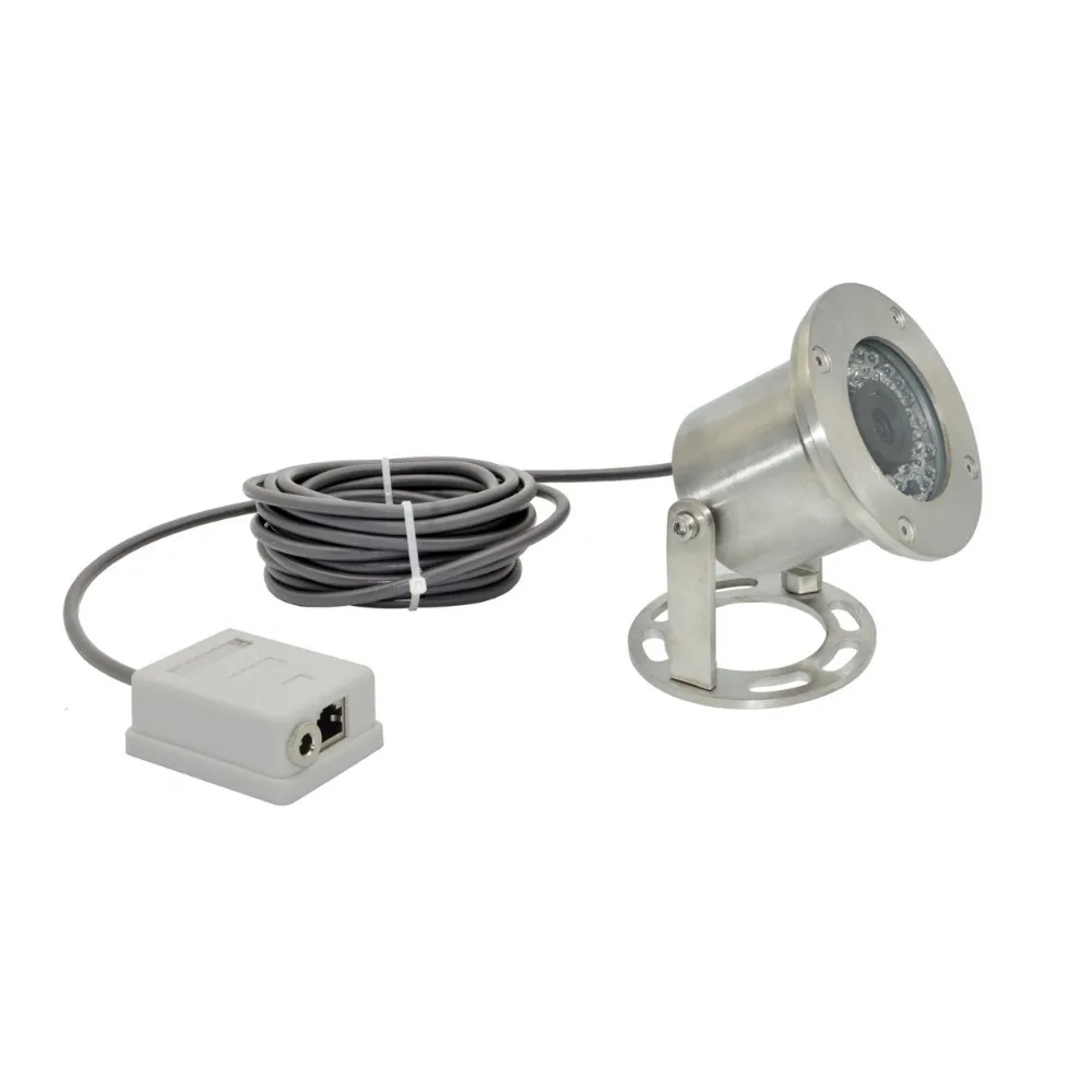 Underwater Camera IP68 2mp 304 Stainless Steel 1080P POE IP Camera 5 Meters cable for aquaculture, fish, sea cucumber, submarine 
Underwater Camera IP68 2mp 304 Stainless Steel 1080P POE IP Camera 5 Meters cable for aquaculture, fish, sea cucumber, submarine