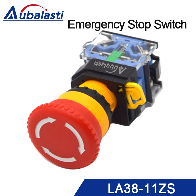 Emergency Stop Switch 10A LA38-11ZS Emergency stop button switch self-locking emergency stop push button for machine
Emergency Stop Switch 10A LA38-11ZS Emergency stop button switch self-locking emergency stop push button for machine