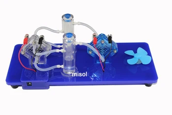 PEM cell + electrolyzer, experiment tool to generate Oxygen and Hydrogen to generate power, for experiment
PEM cell + electrolyzer, experiment tool to generate Oxygen and Hydrogen to generate power, for experiment
