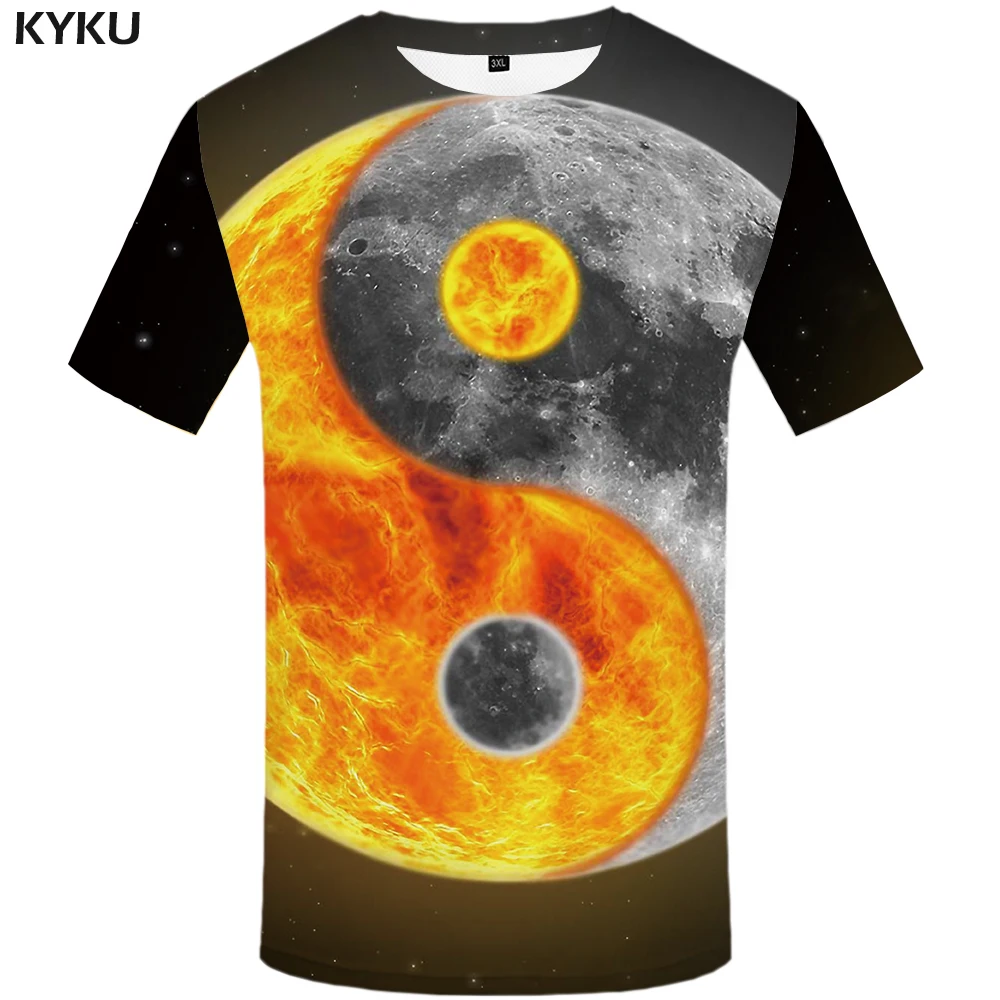 KYKU Galaxy T Shirt Men Gray Moon Tshirt Hip HoKYKU Galaxy T Shirt Men Gray Moon Tshirt Hip Hop Flame Yin Yang 3d Print T-shirt
KYKU Galaxy T Shirt Men Gray Moon Tshirt Hip HoKYKU Galaxy T Shirt Men Gray Moon Tshirt Hip Hop Flame Yin Yang 3d Print T-shirt