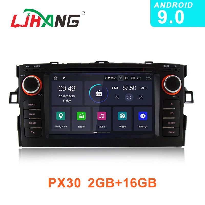 LJHANG Android 9.0 Car Multimedia player For TOYOTA AURIS Altis COROLLA 2012 2013 WIFI 2 Din Car Radio GPS Stereo automotive SD
LJHANG Android 9.0 Car Multimedia player For TOYOTA AURIS Altis COROLLA 2012 2013 WIFI 2 Din Car Radio GPS Stereo automotive SD