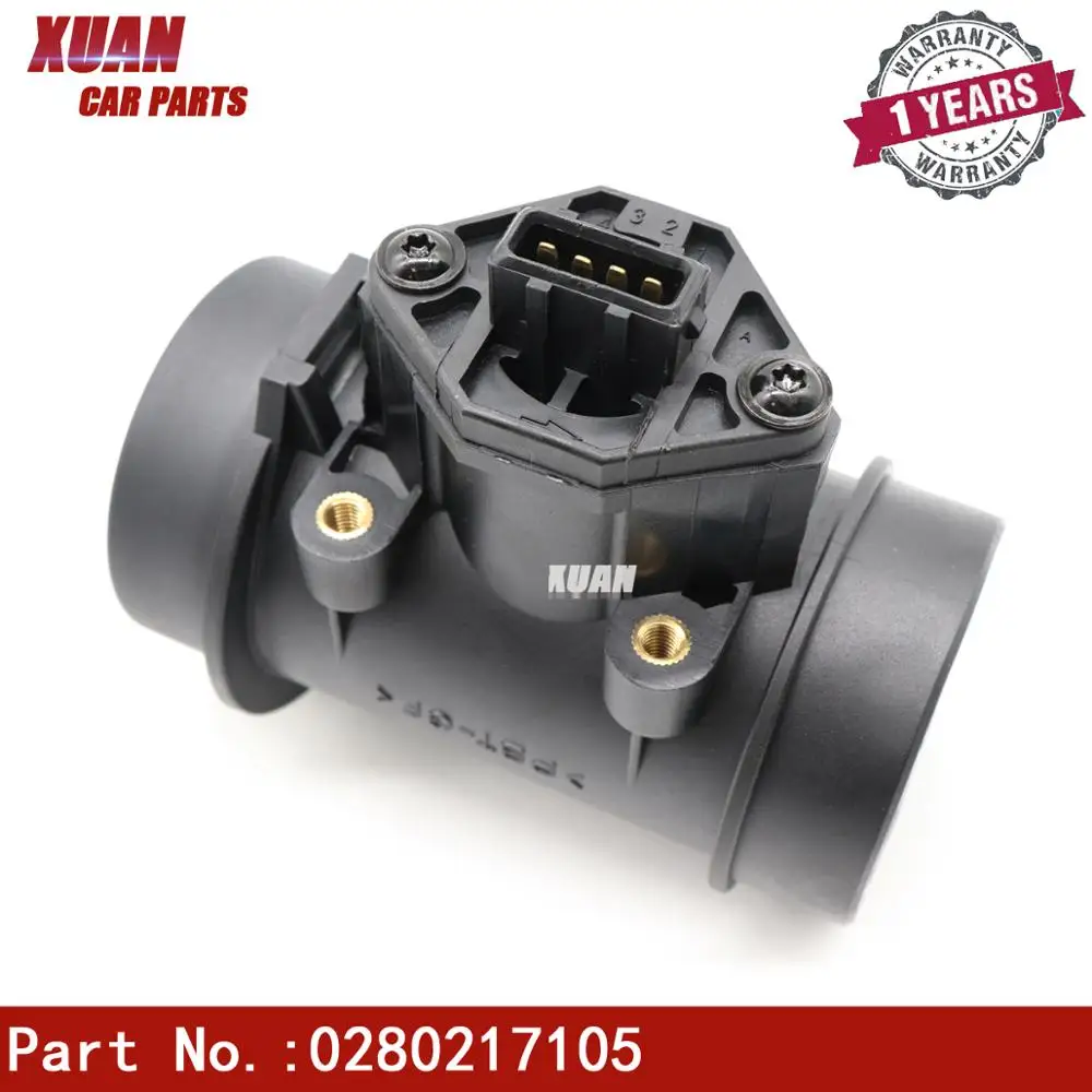 XUAN Mass Air Flow Meter MAF Sensor 0280217105 For Saab 900 II 2.0L 2.3L 2.5L Kia Sephia Spectra Carens 1.8L Sportage 2.0L
XUAN Mass Air Flow Meter MAF Sensor 0280217105 For Saab 900 II 2.0L 2.3L 2.5L Kia Sephia Spectra Carens 1.8L Sportage 2.0L