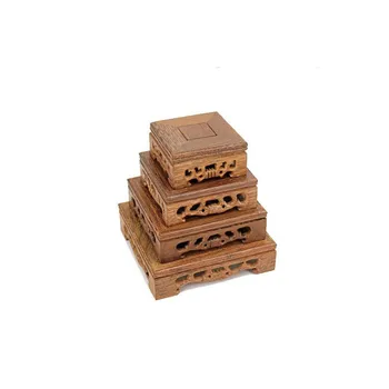 Square Diameter Real Solid Wood Carving Vase Base Stone Buddha Incense Flowerpot Wood Carving Teapot Base Fengshui
Square Diameter Real Solid Wood Carving Vase Base Stone Buddha Incense Flowerpot Wood Carving Teapot Base Fengshui