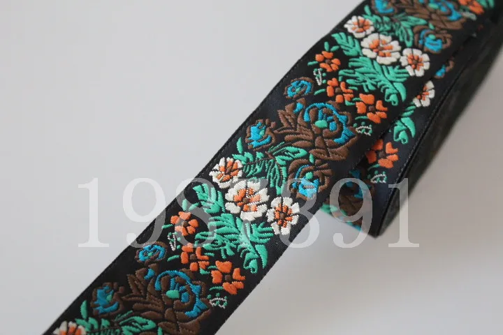 9yards/lots Woven Jacquard Ribbon 3.3cm green flowers pattern for curtain and clothing accessory LS-267
9yards/lots Woven Jacquard Ribbon 3.3cm green flowers pattern for curtain and clothing accessory LS-267