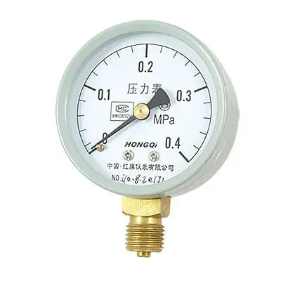 Y60 Dial 0-0.1/0.16/0.25/0.4/0.6/1/1.6/2.5/4/6/10/11/25/40/60MPa M14*1.5mm Pneumatic Air Gas Pressure Gauge Manometer -0.1~2.4
Y60 Dial 0-0.1/0.16/0.25/0.4/0.6/1/1.6/2.5/4/6/10/11/25/40/60MPa M14*1.5mm Pneumatic Air Gas Pressure Gauge Manometer -0.1~2.4