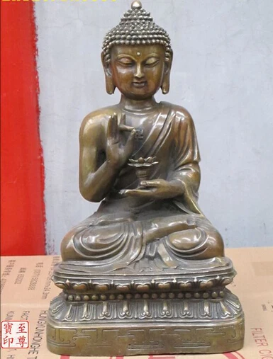 bi002071 18"China Buddhism Bronze Hold Padma Lotus oil lamp Amitabha tathagata mahasiddha 
bi002071 18"China Buddhism Bronze Hold Padma Lotus oil lamp Amitabha tathagata mahasiddha
