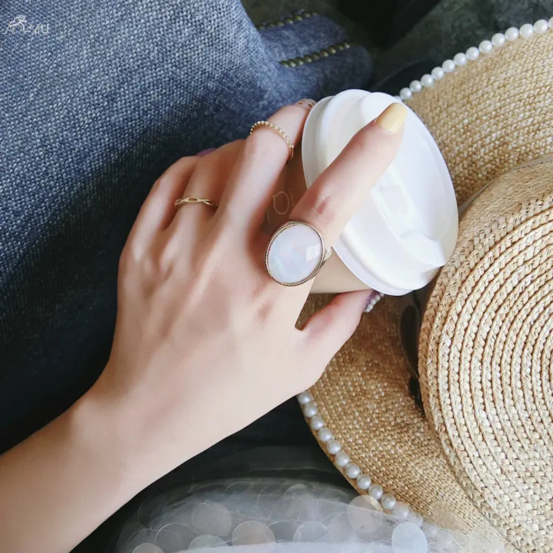 AOMU 3PCS Korea Fashion Metal Gold Color Ring For Women Jewelry Geometric Round White Stone Girls Birthday Ring Jewelry Set
AOMU 3PCS Korea Fashion Metal Gold Color Ring For Women Jewelry Geometric Round White Stone Girls Birthday Ring Jewelry Set